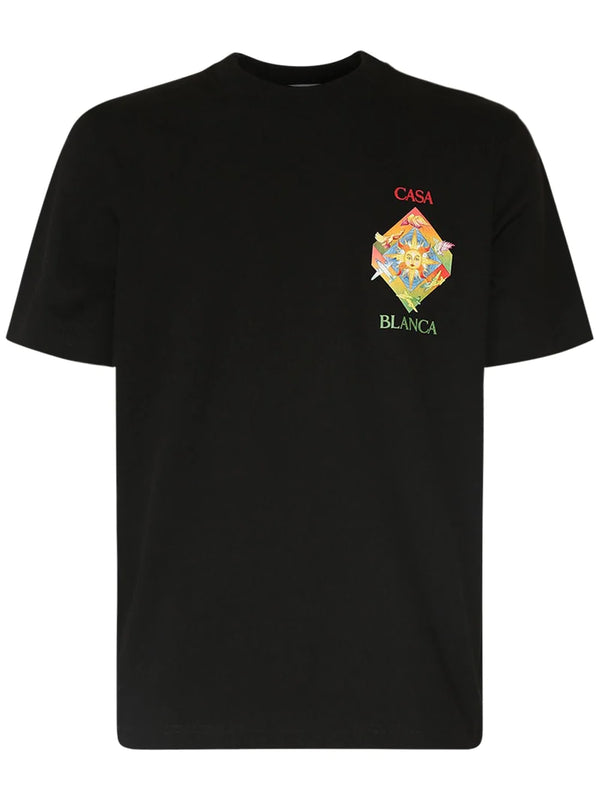 Casablanca Les Elements T-Shirt in Black