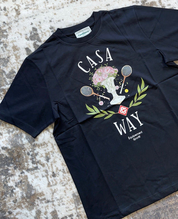 Casablanca “Casa Way” T-Shirt Black