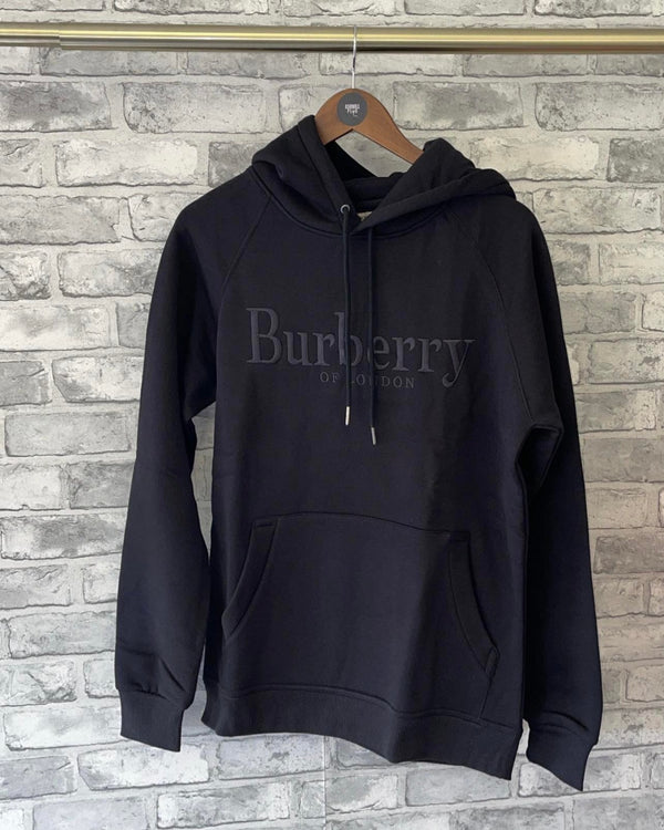 Burberry Embroidered Logo Hoodie